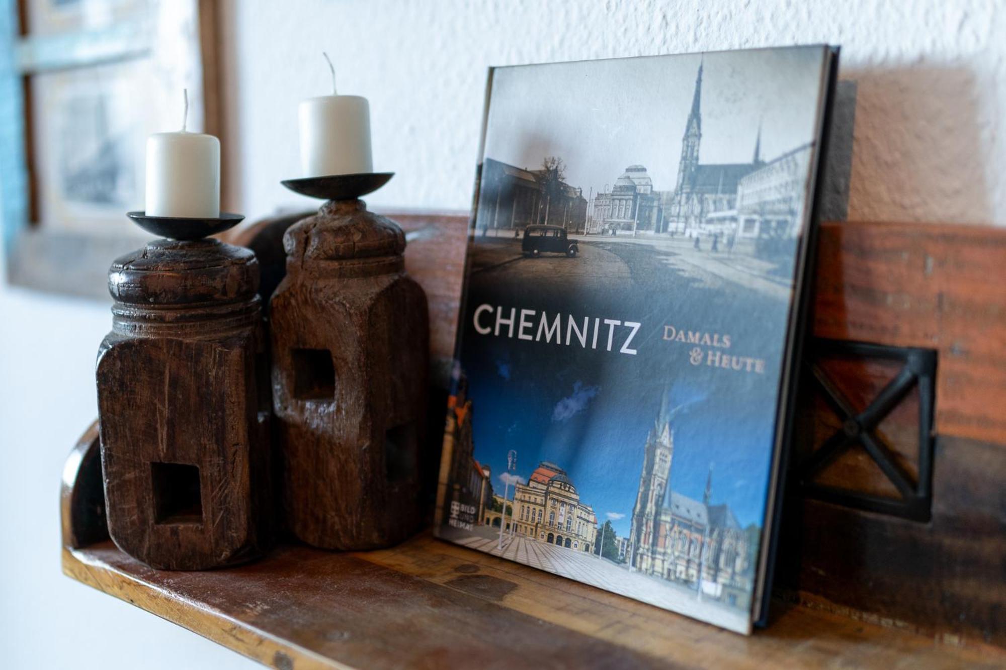 Schlossberg-Domizil Mit Weitblick - Arbeitsplatz, Balkon, Netflix, Badewanne & Yogamatte Chemnitz Exterior photo